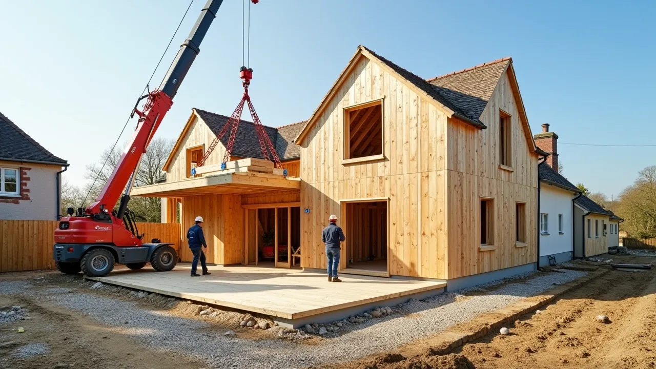 Extension de maison : Extension bois : quel délai de chantier prévoir ?