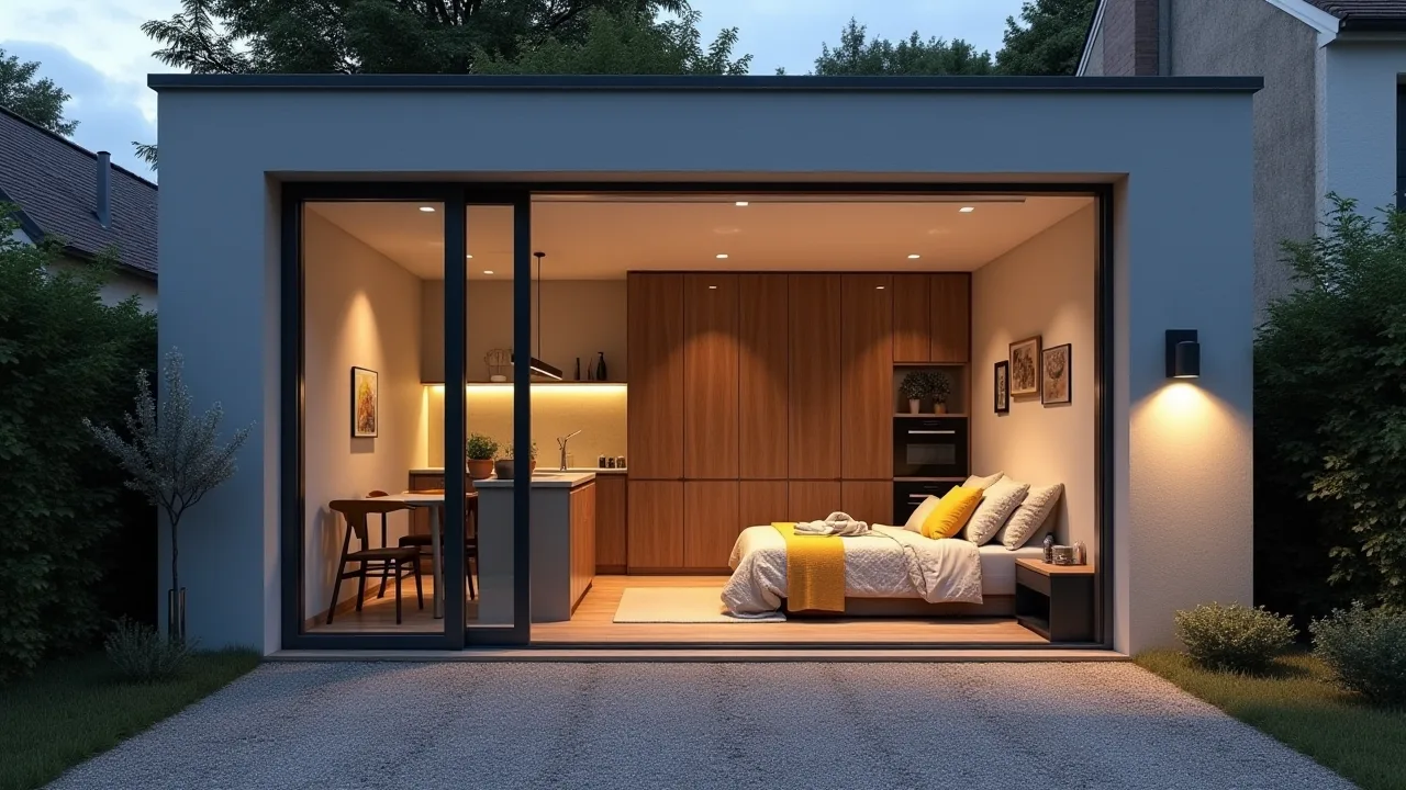 Extension de maison : Transformer un garage en studio ou pièce de vie : guide complet