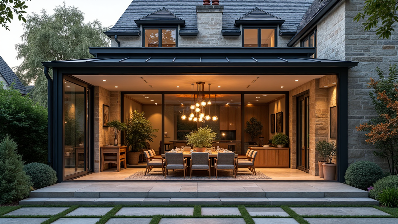 Veranda extension vitree luxe